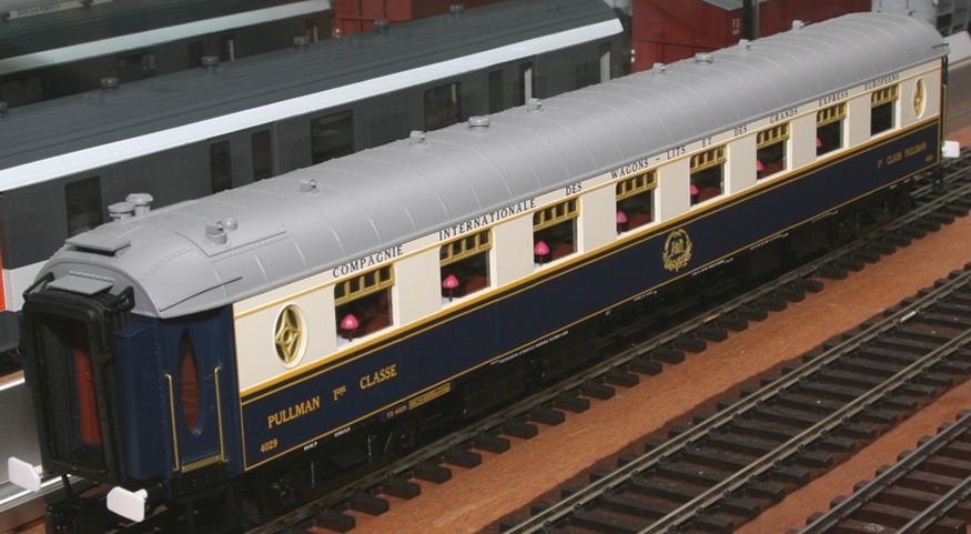 orient express model train set