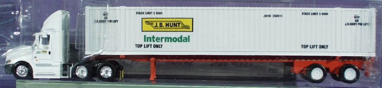 jb hunt diecast truck